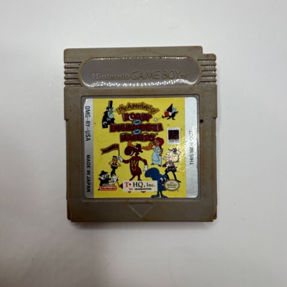 The Adventures Of Rocky And Bullwinkle And Friends (Nintendo Game Boy) Cart Only